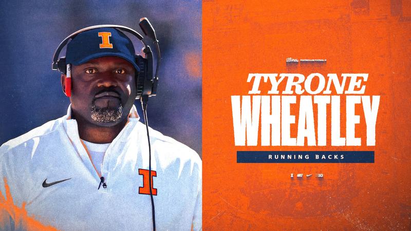  Tyrone Wheatley Named Illinois Running Backs Coach