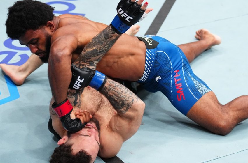  UFC Houston Highlights! Smith Delivers Brutal TKO As Referee Sleeps On The Job