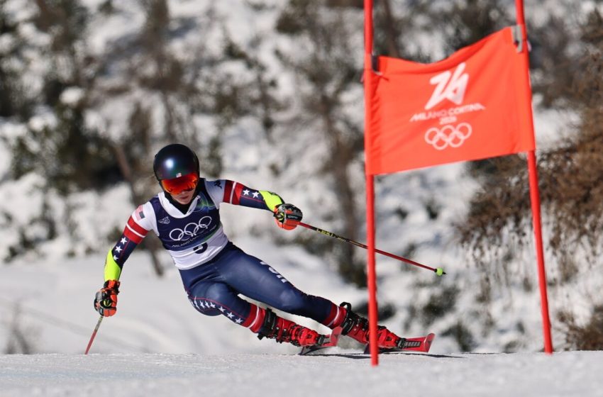  U.S. Alpine skier Mikaela Shiffrin finishes another Olympic race without a medal : NPR
