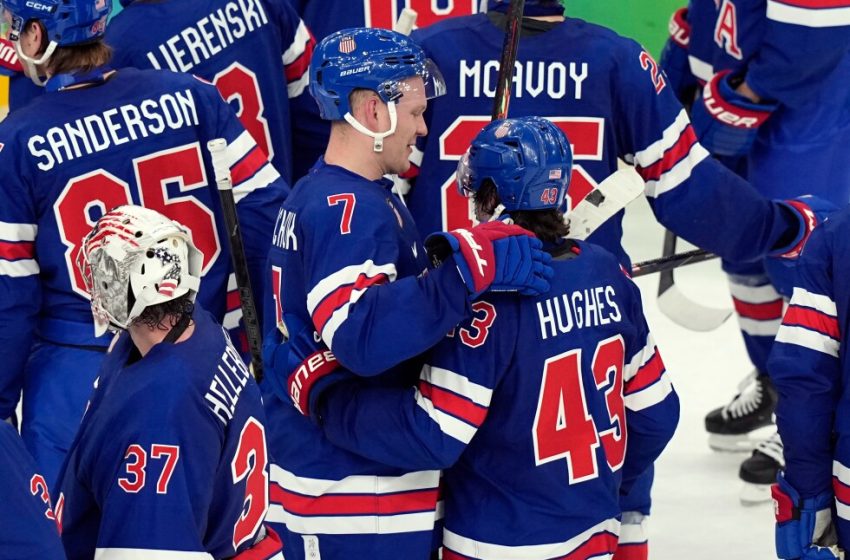  US edges Sweden, Canada rallies beats Czechia in OT to reach Olympic semifinals