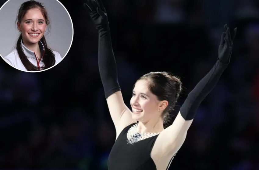  US figure skater Isabeau Levito living her best life at Olympic Village