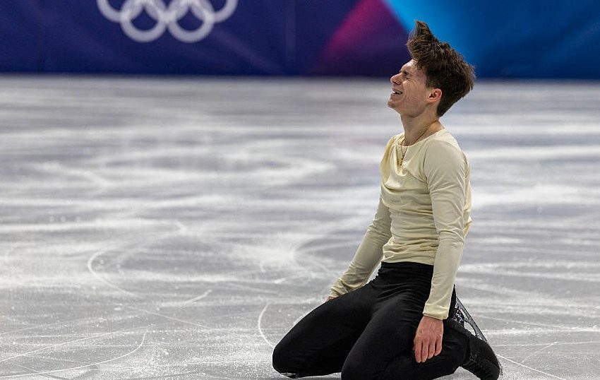  U.S. figure skater Maxim Naumov makes Olympic debut 1 year after parents killed in midair D.C. collision
