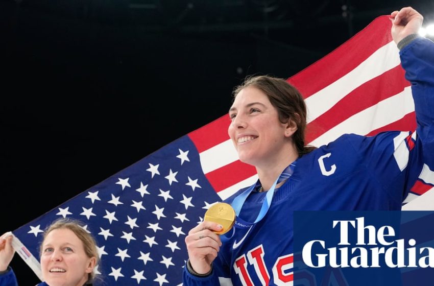  US hockey star Hilary Knight responds to Trump’s ‘distasteful joke’ about women’s team | USA ice hockey team