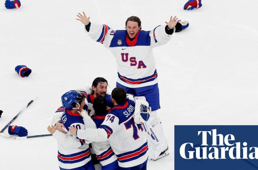  USA stun Canada in overtime to win first Olympic men’s ice hockey gold since 1980 | Winter Olympics 2026