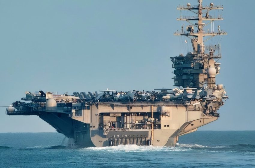  The U.S. Navy Must Decide Now to ‘Scrap’ or Save a 100,000 Ton Nuclear Nimitz-Class Aircraft Carrier