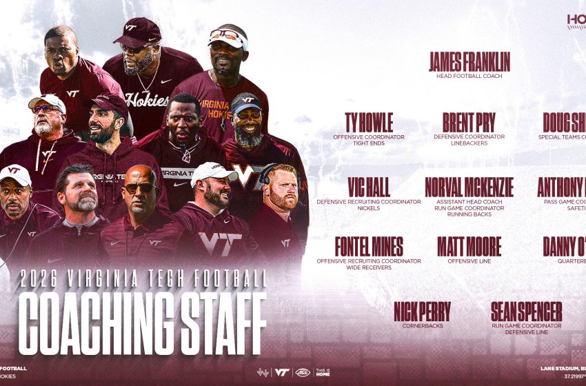  Virginia Tech football announces staff appointments