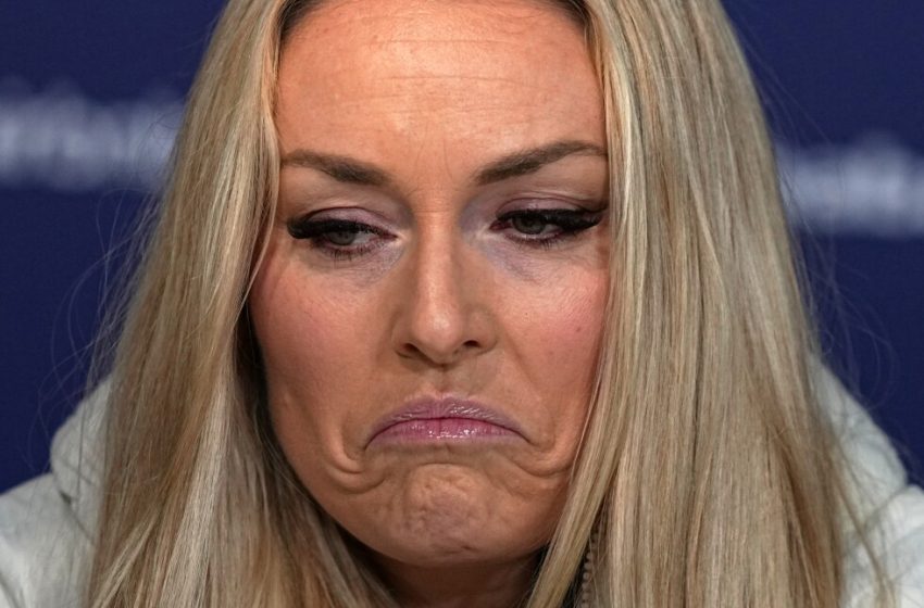  Vonn ‘confident’ she can race at Olympics with ruptured ACL in left knee