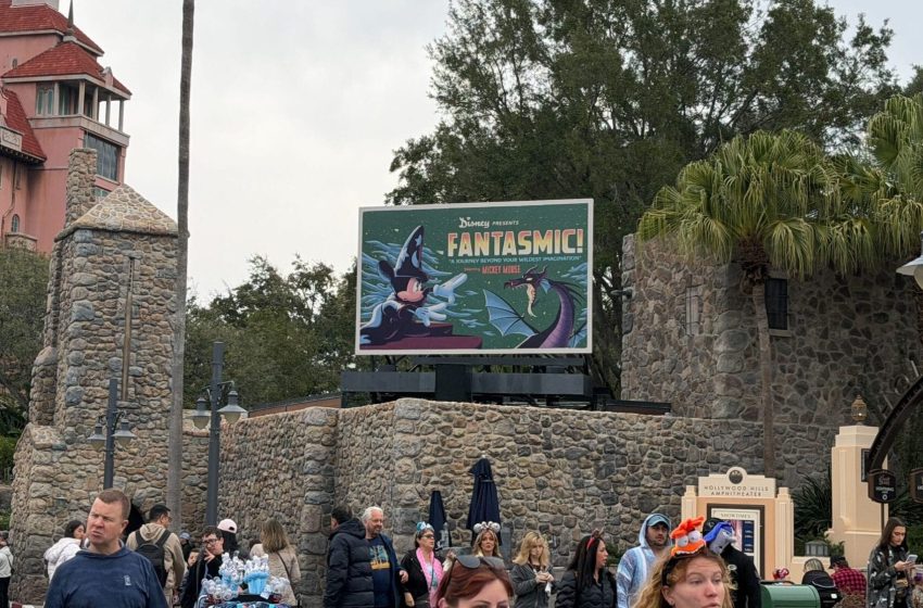  Fantasmic Billboard Updated in Disney’s Hollywood Studios