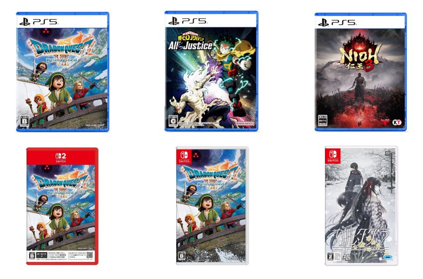  This Week’s Japanese Game Releases: Dragon Quest VII Reimagined, Nioh 3, My Hero Academia: All’s Justice, more
