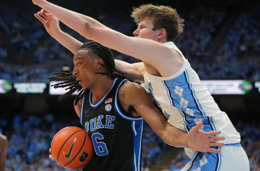  Where to watch Duke vs. North Carolina: TV channel, stream, odds, prediction, pick