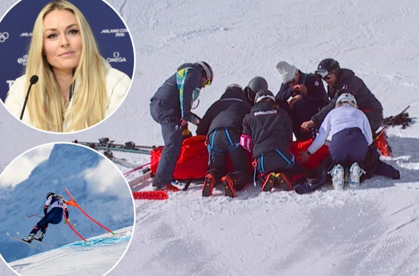  Why Lindsey Vonn was moved to intensive care after Olympics crash
