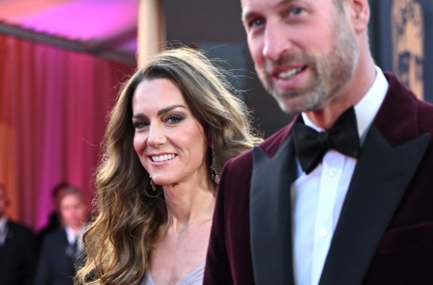  Prince William, Kate Middleton Arrive at BAFTA Film Awards