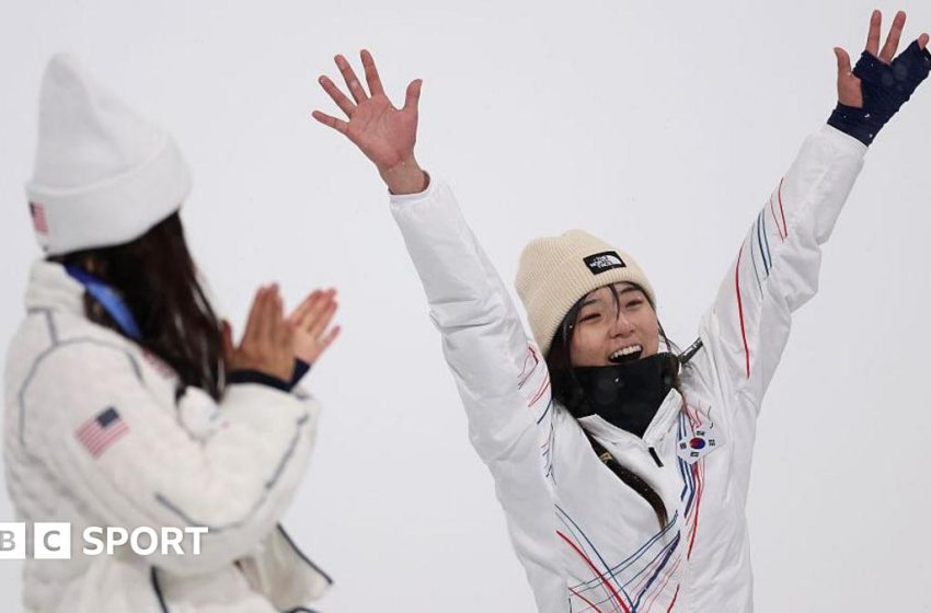  Winter Olympics 2026: Chloe Kim denied third snowboarding halfpipe gold by Choi Ga-on