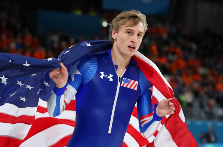  Winter Olympics 2026 Day 8 results: Jordan Stolz takes gold again, USA Hockey tops Denmark