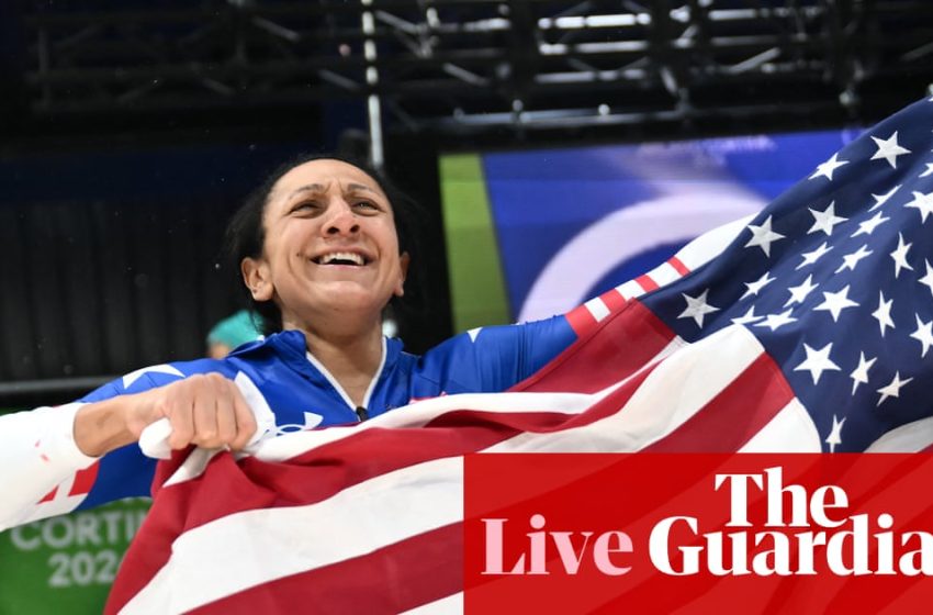  Winter Olympics 2026: Elana Meyers Taylor wins monobob gold for USA; Canada’s Oldham lands freeski big air crown – live | Winter Olympics 2026