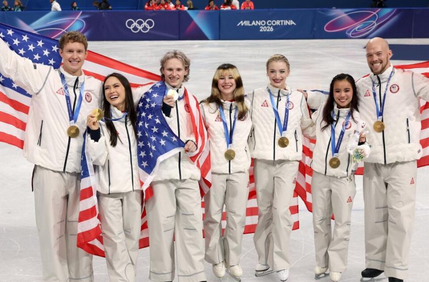  Winter Olympics: Ilia Malinin, U.S. win gold in team figure skating