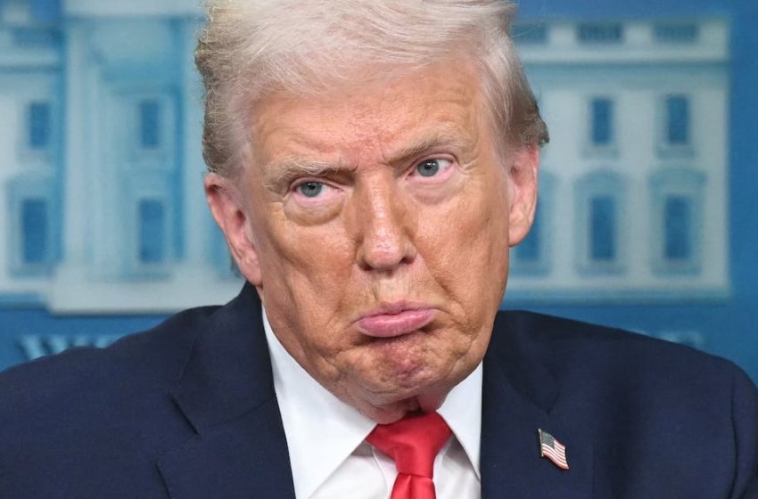  Billionaire Donald Trump Boasts About His Economy While Normal People Panic