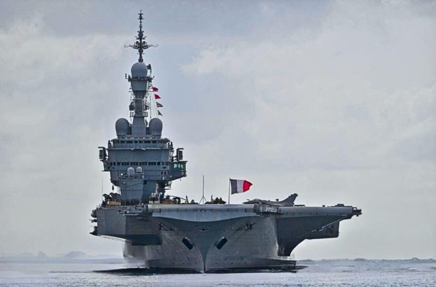  France Sends Its Only Nuclear Warship “Charles de Gaulle” Into Atlantic for First Time in Over a Decade