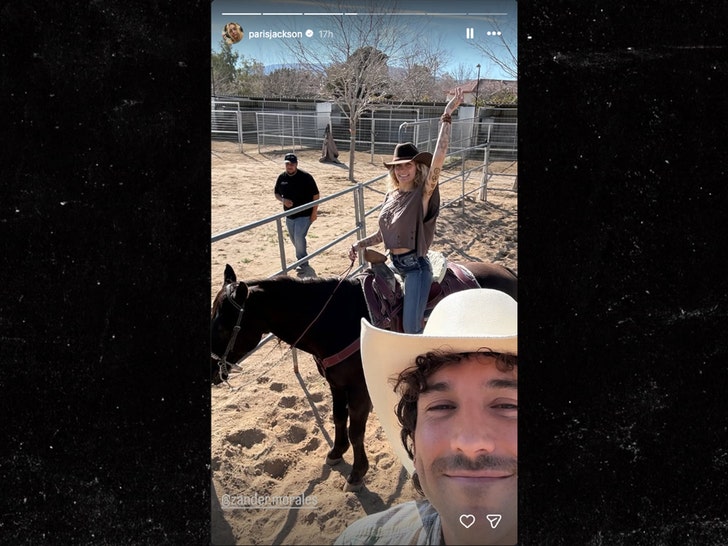 paris jackson riding horse insta 1