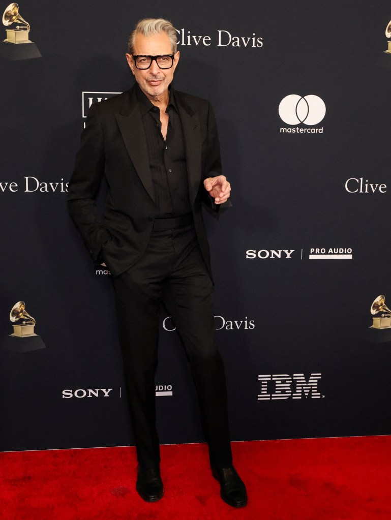 Jeff Goldblum attends the 68th GRAMMY Awards Pre-GRAMMY Gala 