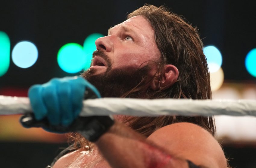 AJ Styles Talks Not Leaving His Glove In Ring After Retirement Match