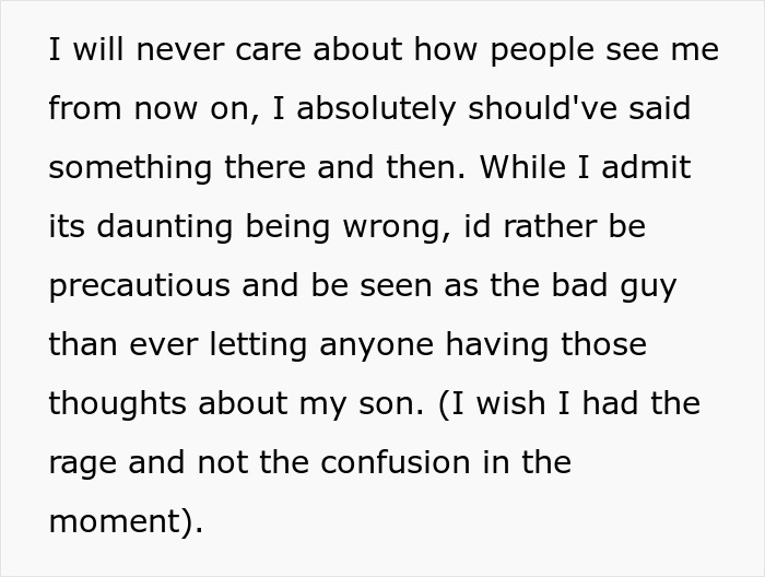 Text about a parent's protective feelings and concerns regarding their autistic son after a friend's creepy comment. Text about a parent's protective feelings and concerns regarding their autistic son after a friend's creepy comment.