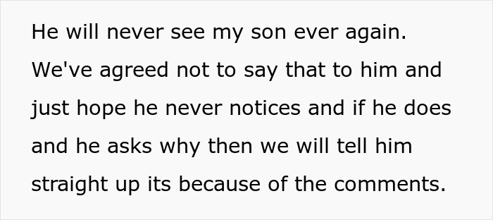 Text image showing a parent discussing keeping a friend away from their autistic baby due to inappropriate comments. Text image showing a parent discussing keeping a friend away from their autistic baby due to inappropriate comments.