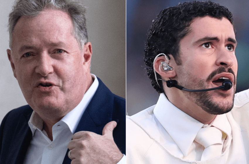  Piers Morgan Says MAGA Going Woke Over Bad Bunny, Slams Megyn Kelly