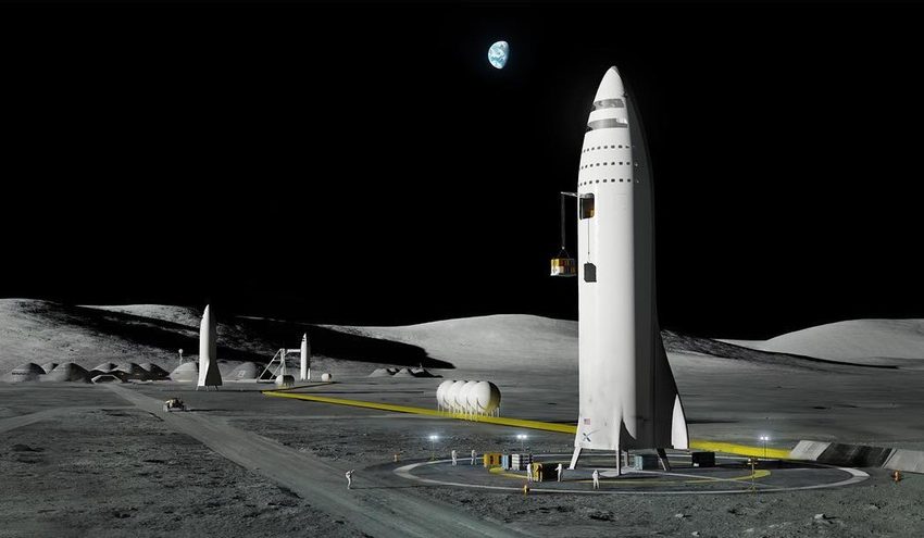 Musk says SpaceX focus is on the moon rather than Mars