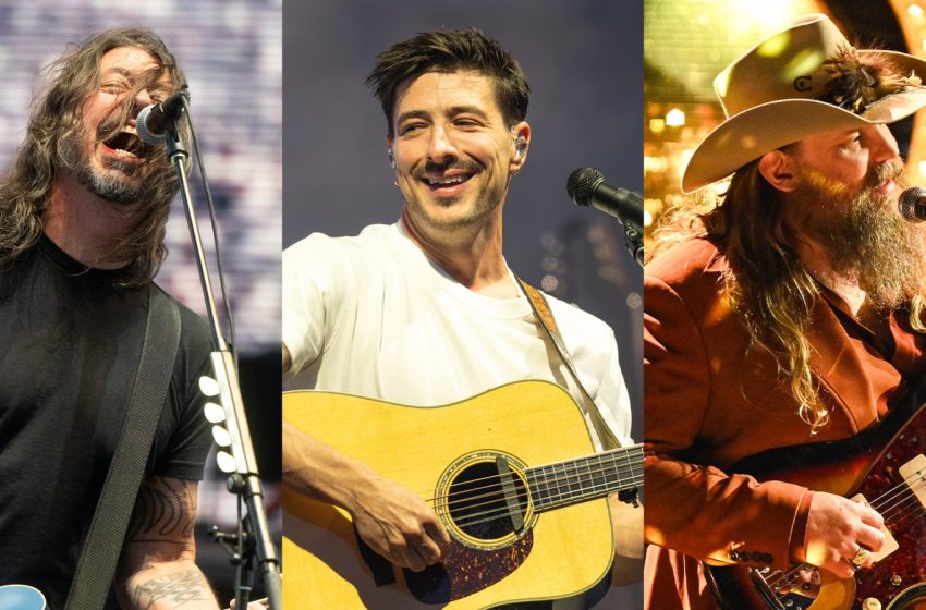  Foo Fighters, Mumford & Sons, Chris Stapleton