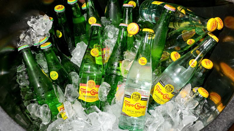  America is running out of Topo Chico mineral water