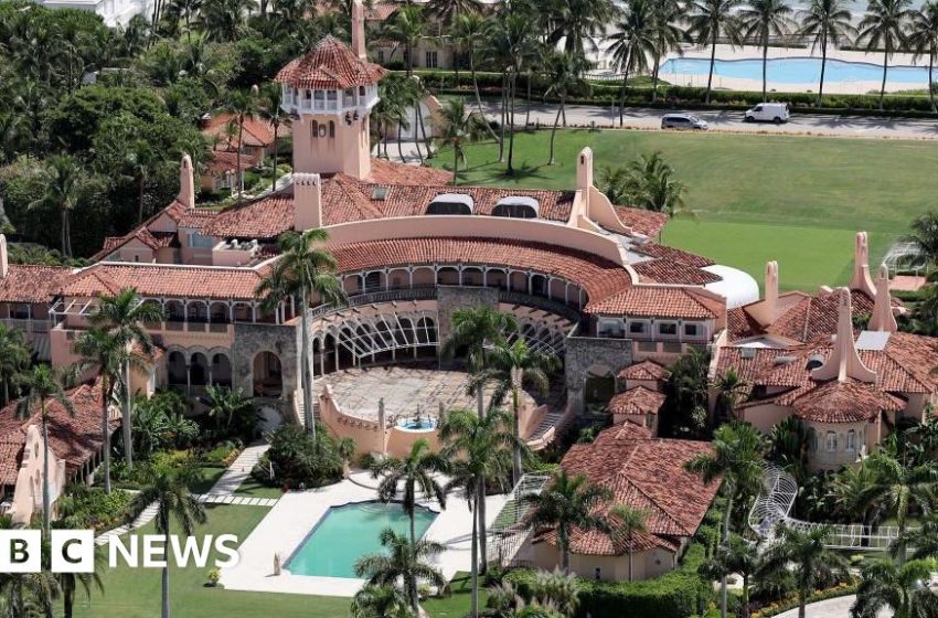  Armed man killed after entering secure perimeter of Trump's residence, Secret Service says – BBC