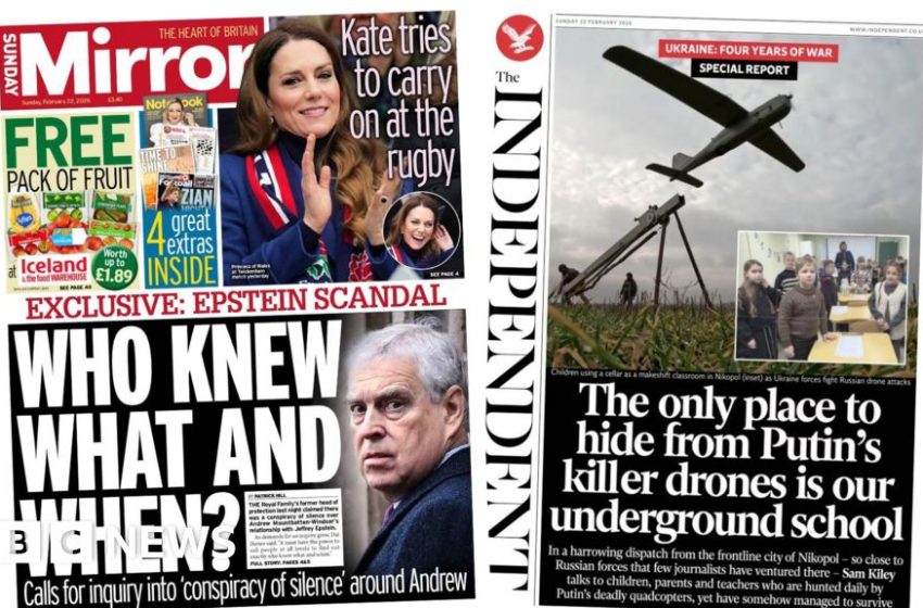  Calls for Andrew ‘inquiry’ and hiding from ‘Putin’s killer drones’