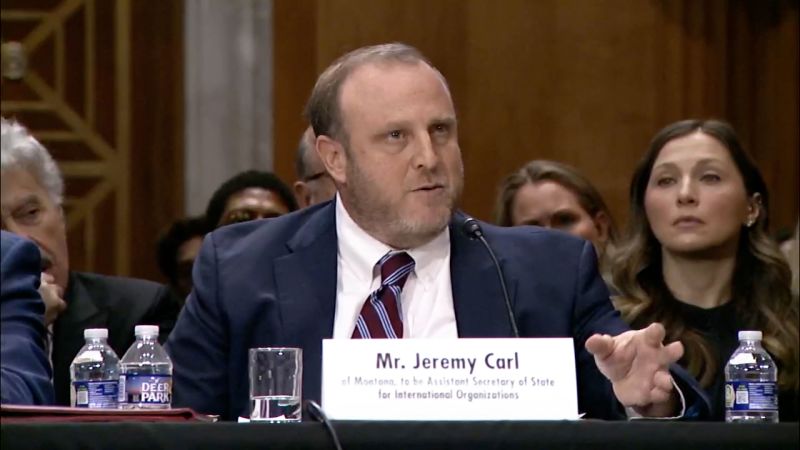  Jeremy Carl: Bipartisan opposition over inflammatory comments likely to sink Trump State Dept. nominee