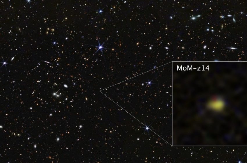  James Webb telescope discovers closest galaxy to the Big Bang ever seen