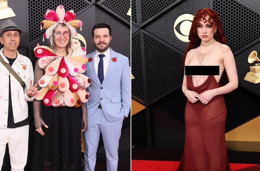  68th Grammy Awards red carpet fashion shocks with Chappell Roan bold looks