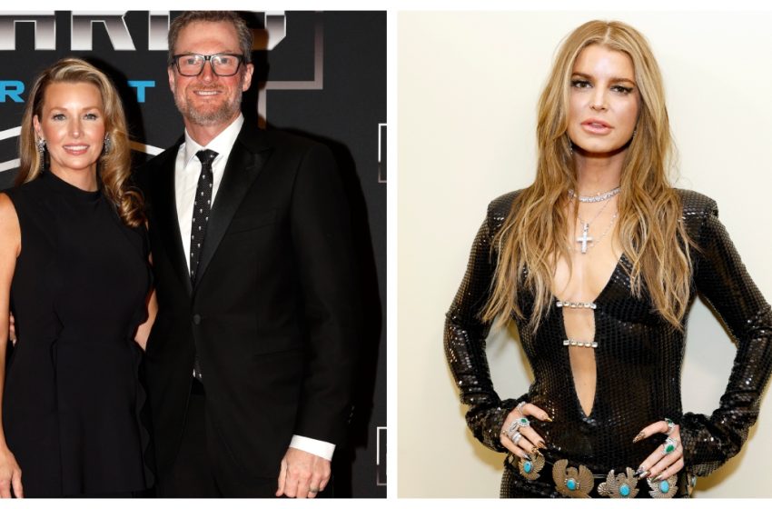  Amy Earnhardt Says Jessica Simpson Tried to Steal Dale Jr. Almost 20 Years Ago