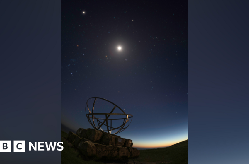  Planetary parade: Photographer captures phenomenon in Dorset – BBC