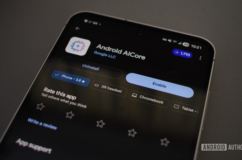  I disabled AICore on my Samsung phone, but should you too?