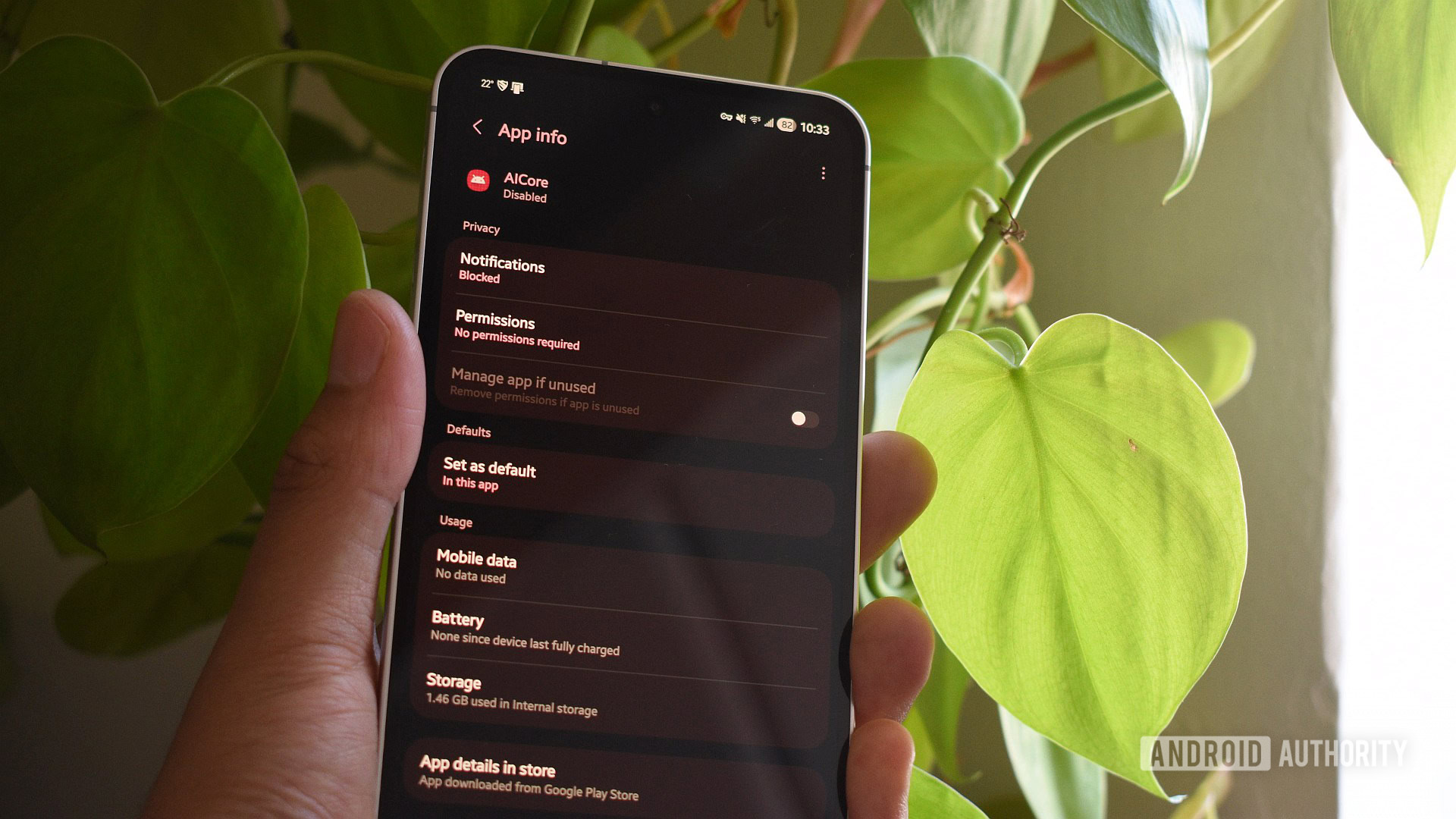 disable aicore samsung 2
