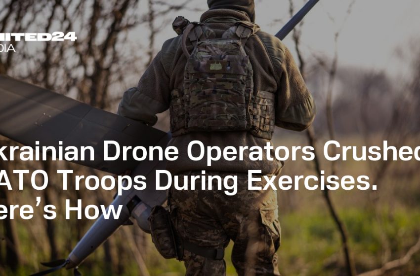  How 10 Ukrainian Drone Operators Crushed a NATO Offensive in Estonia — UNITED24 Media