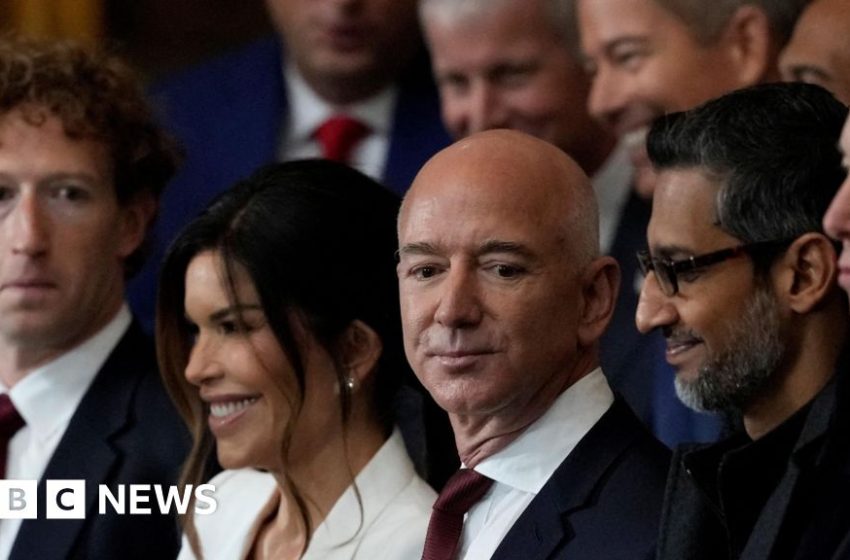  Amazon shares tumble as it joins the Big Tech AI spending spree – BBC