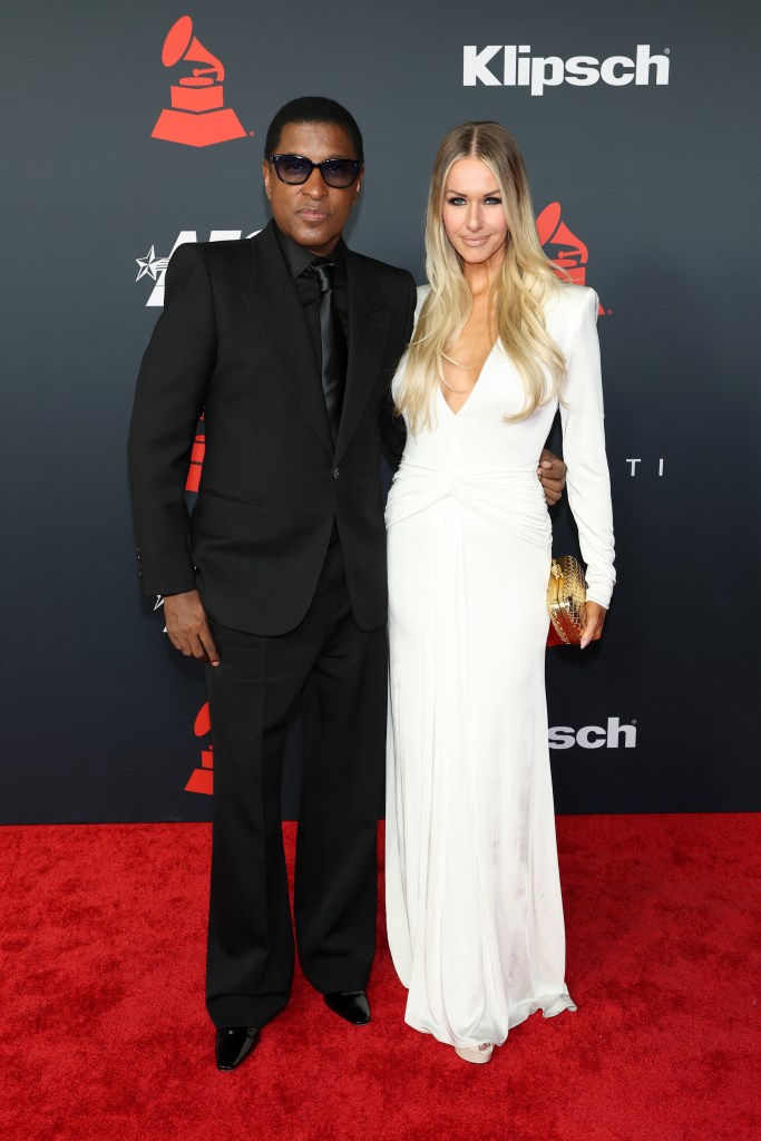 Babyface and Rika Tischendorf attend the 2026 MusiCares Person of the Year Gala