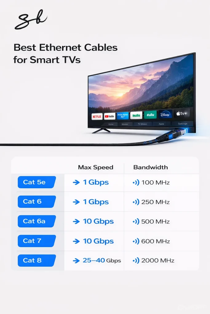 If your Smart TV struggles to stream flawlessly, it could be because your WiFi signal isn’t quite up to the job, but there is another way