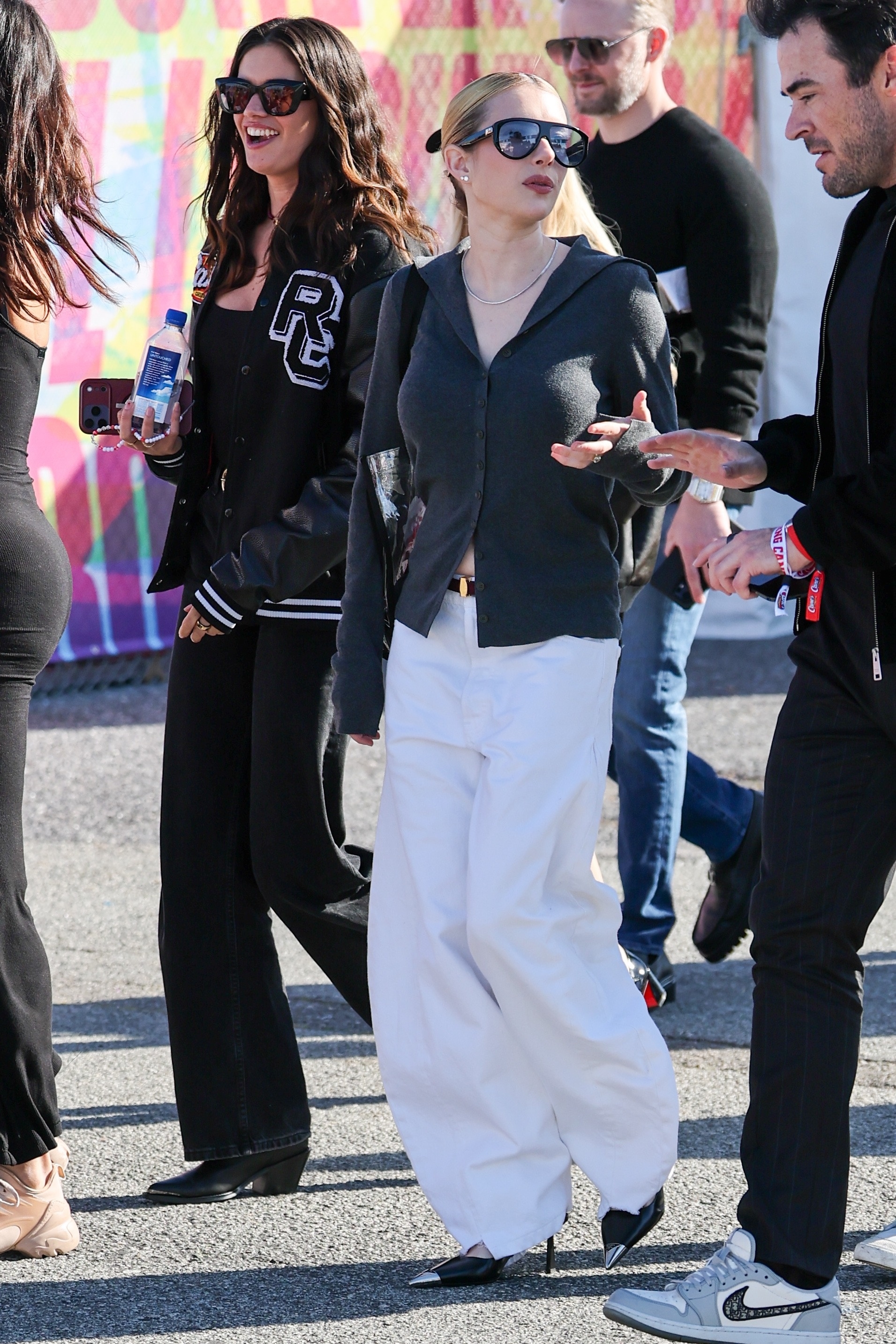 Emma Roberts attends Super Bowl LX at Levi's Stadium