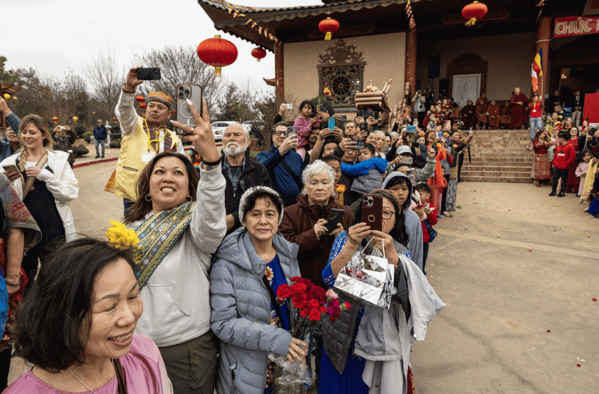  Walk for Peace Buddhist monks arrive in Fort Worth for homecoming celebration