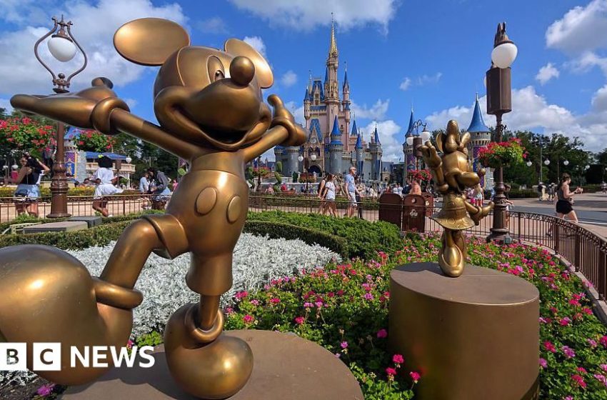  Disney warns of hit from flagging foreign visits – BBC