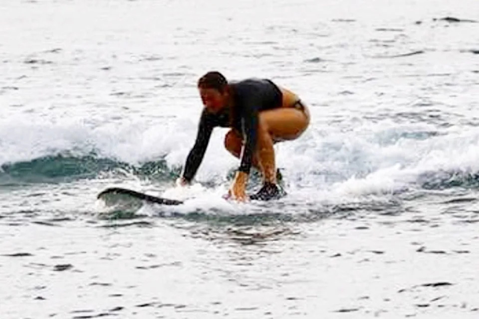 Vicki Purdey, before her diagnosis swns