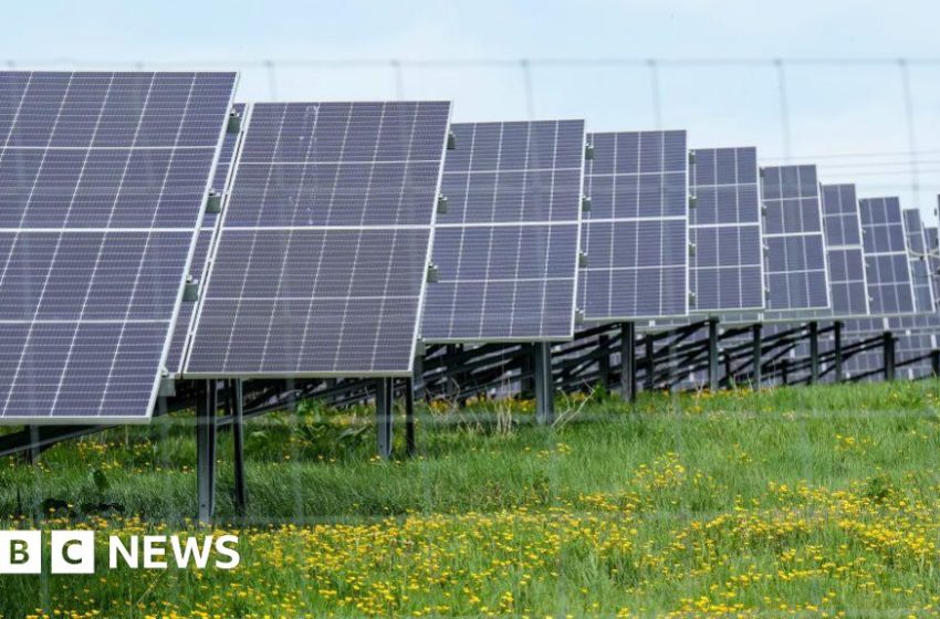  More solar farms on the way after record renewables auction – BBC