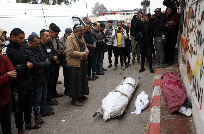  Israeli strikes in Gaza kill almost 20, including 2 infants, hospitals say, asking, “Where is the ceasefire?”